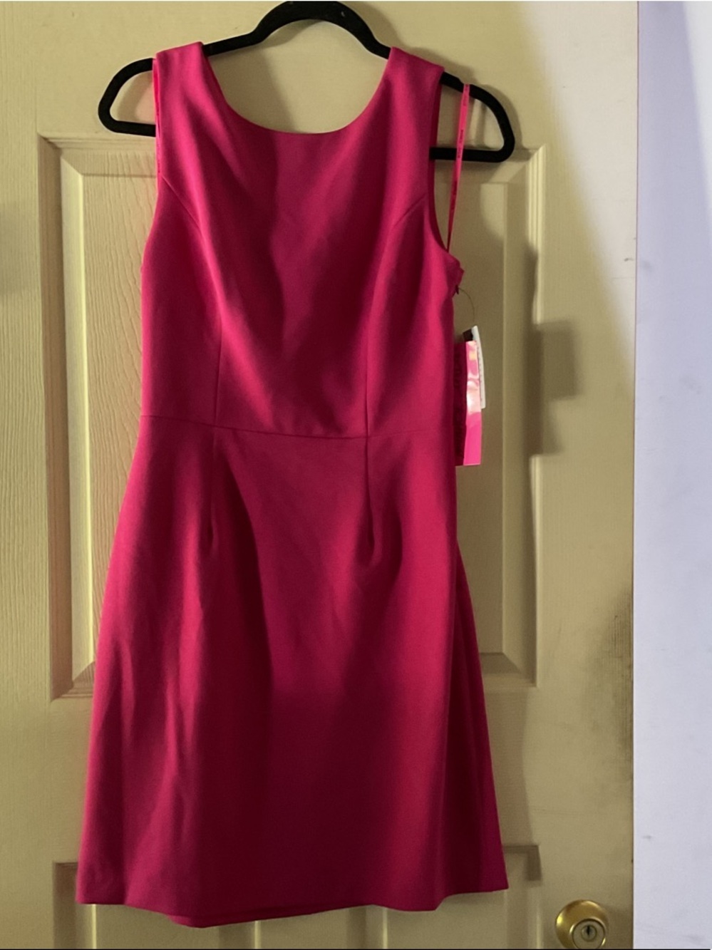 Betsey Johnson Hot Pink Sleeveless Mini Dress
